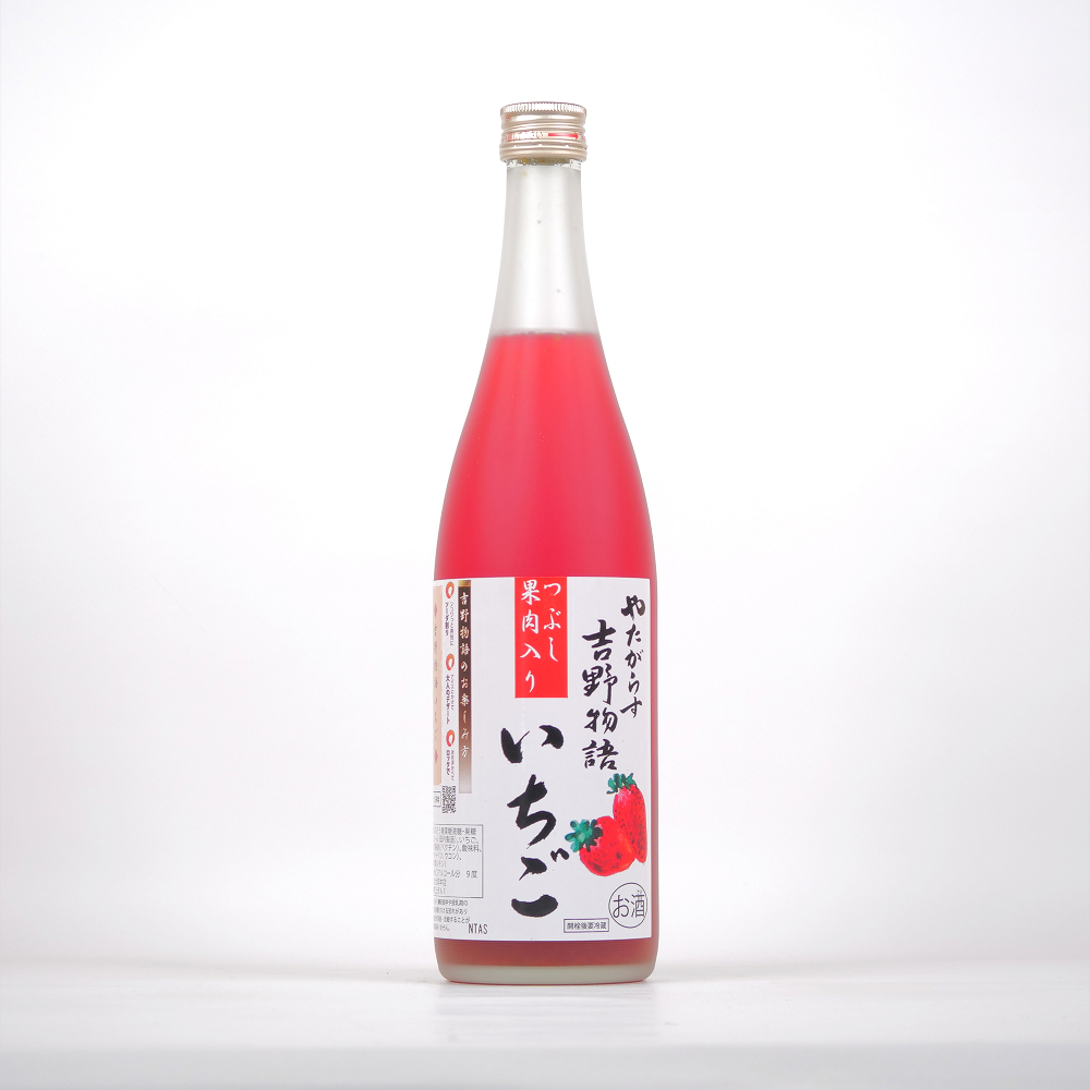 吉野物語 いちご 草莓酒 720ml（含果肉）